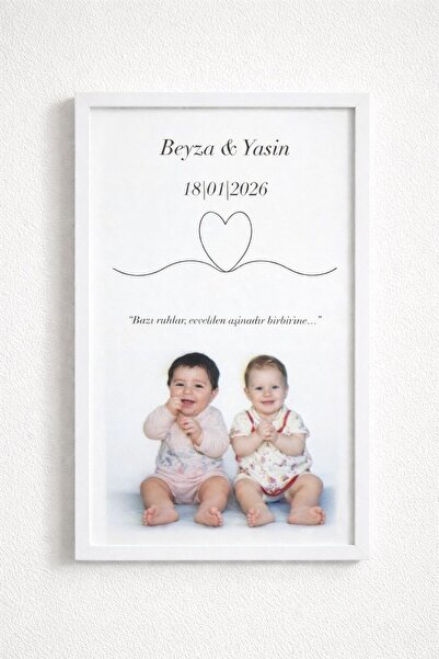 BuzzDesigns Bebeklik Fotoğrafı Konseptli Kişiye Özel KINA NİŞAN DÜĞÜN Karşıla...