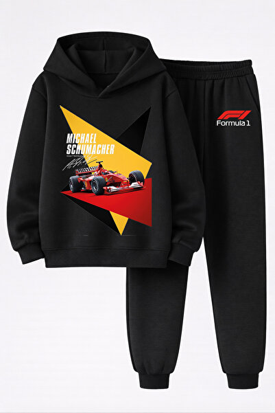 MAGORS Michael Schumacher Printed 3-Yarn Quality Sweatshirt and Trackpants F1...
