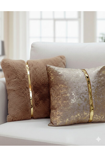 baladı home ev tekstil home collection طقم من 2 غطاء وسادة مزخرف - غطاء وسادة...