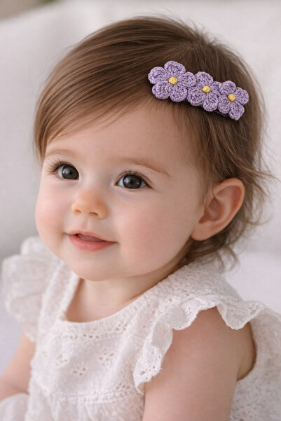 Momi Tasarım Saçsız bebek tokası