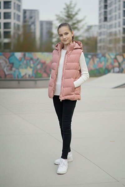 Pina Kids Girl's Hooded Puffer Vest