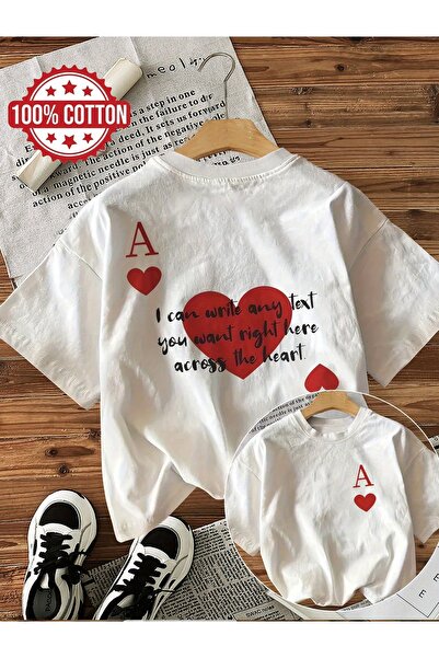 AEMİ Unisex Kupa a Printed Oversize Tshirt