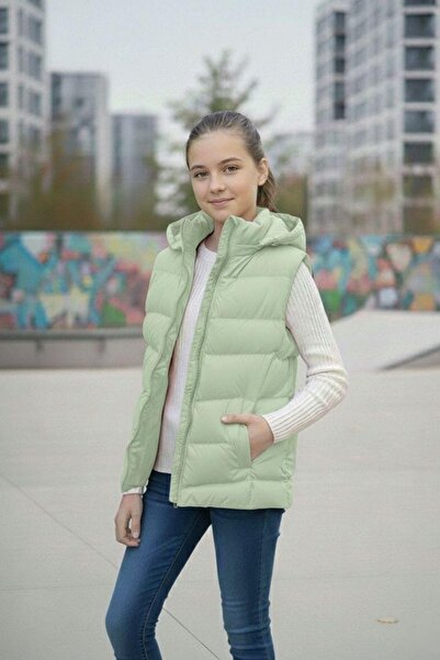 Pina Kids Girl's Hooded Puffer Vest