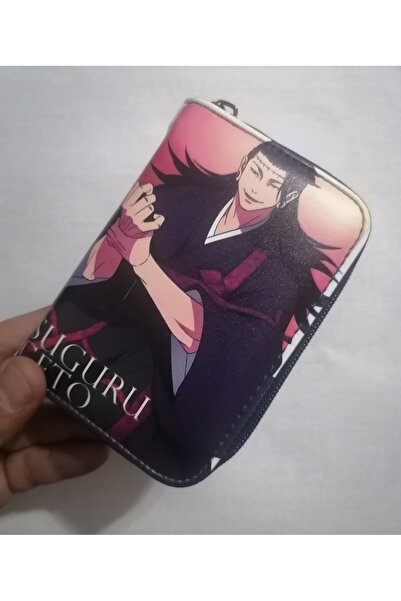 OWLBAG COMPANY Owl Bag Suguru Geto Patterned Design Faux Leather Wallet