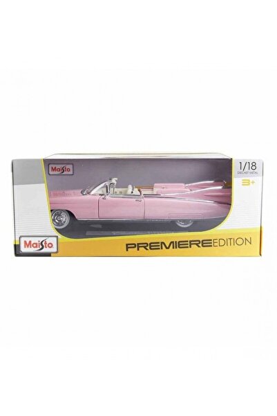 mavi su dünyası 1969 Cadillac Eldorado Biarritz 1:18 Ölçekli Klasik Araba Pem...