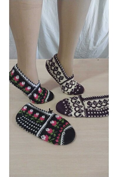 Papatyam قطعتان من الخناجر الخمسة المحبوكة يدويًا/الجوارب المصنوعة يدويًا/الج...