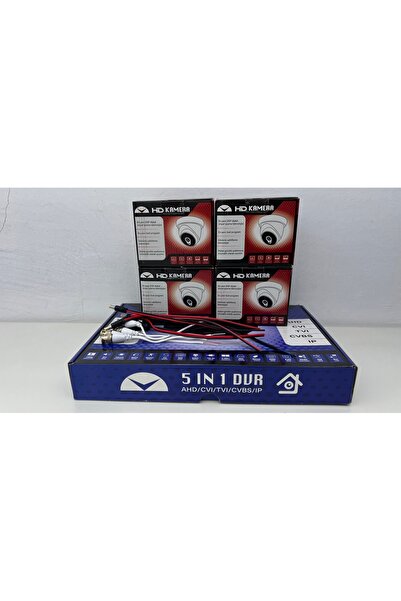 Sony 4 LÜ EV İÇİ GÜVENLİK KAMERA SETİ DOME KAMERA GÜVENLİK KAMERASI