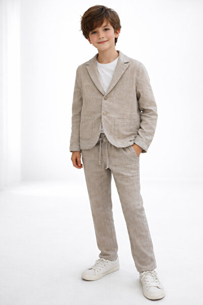 Ugly Duck SET TRIPLU DIN IN CU BUCUȚI DUBLURI PENTRU VÂRSTA DE 09-14 ANI - BEJ