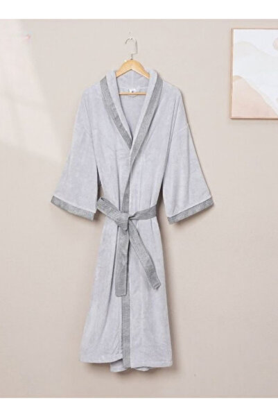 INREST Hotel Comfort Bathrobe – Quick-Absorb Microfiber with Pockets & Belt –...
