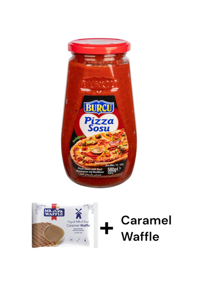 KMS HOME Burcu Fesleğenli Pizza Sosu 580 gr