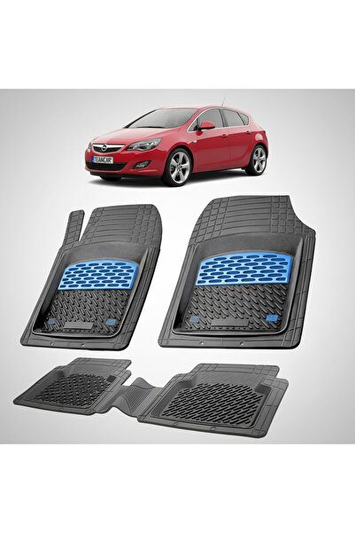 TEAMCAR Covorașe compatibile cu Opel Astra J Hatchback 2009-2015 | Albastru