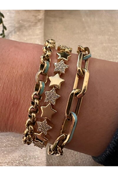MU&ME BOUTİQUE Bracelet Big Star cm Adjustable Xuping