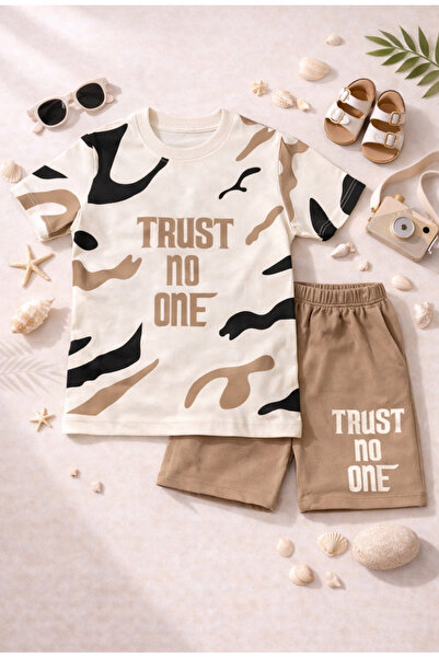 Melodikids Boy's Summer Top and Bottom Set