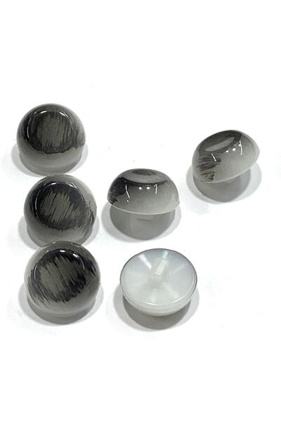 karantuhafiye Italian Cardigan Vest Button / Gray/ Shiny Domed / 1.8 cm / Set...