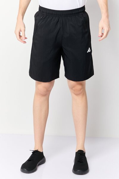 adidas Men Regular Fit 9 Inseam Training Shorts, Black