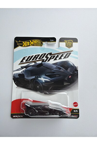 Brk store Premium Car Culture Eurospeed Bugatti Bolide Siyah Chase 1:64 Model