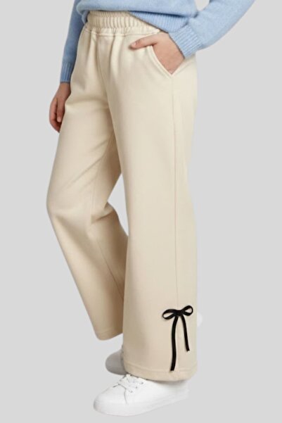 ww waka waka kids store Панталони от габардин с детайл на панделка