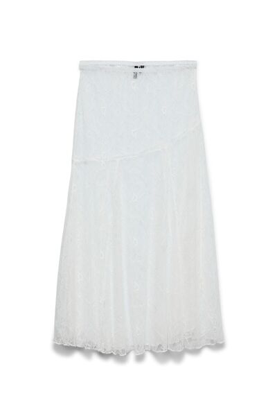 Vero Moda Rock VMHARPER Hohe Taille Midirock