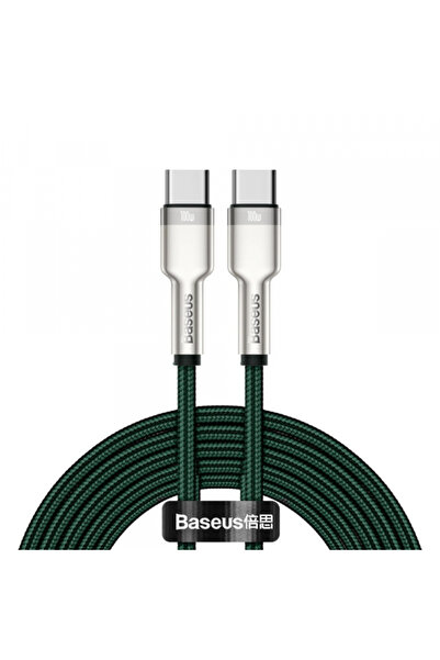 Baseus Cablu Date si Incarcare USB-C - USB-C Cafule Metal Series, 100W, 2m, V...