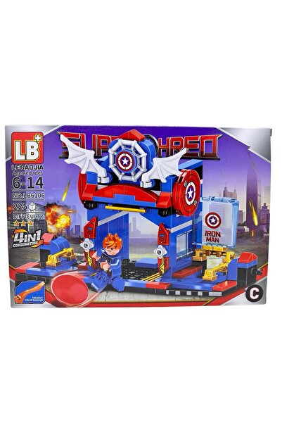 JPT Super Hero Intervention Base Set 4in1 225pcs
