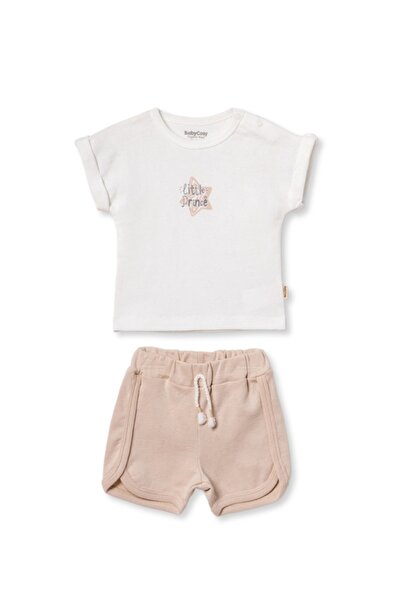 BabyCosy Organic Wear طقم أطفال من القطن العضوي بنسبة 100%، طقم شورت وتيشيرت ...