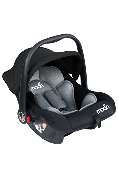 Moon - حامل أطفال/مقعد سيارة من بيبو - أسود