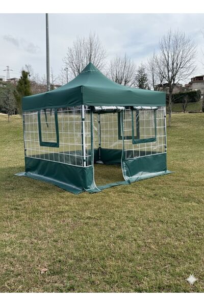 SEVİLBRANDA 3X3 GAZEBO KIŞ BAHÇESİ (Sineklikli kapı ve pencereler)