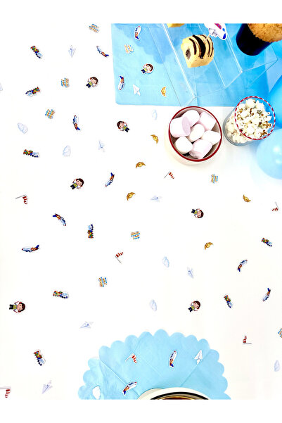Flu Party Airplane - Airplane Themed Mini Table Confetti