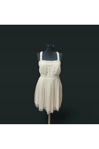 OEM Short Lace dress, color Ivoire