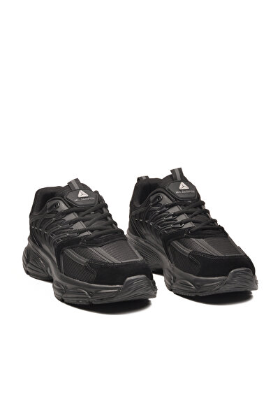 WALKWAY 2392 Lace-Up Black Men's Sports Shoes
