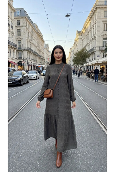 Nuss Cupra Silk Dress 2026 Mink