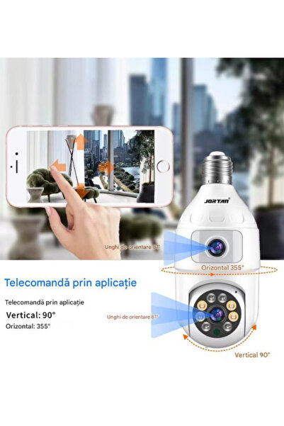 OEM Set of 2 x Jortan JTZ-9696 Wi-Fi IP Surveillance Camera, Color Night Visi...