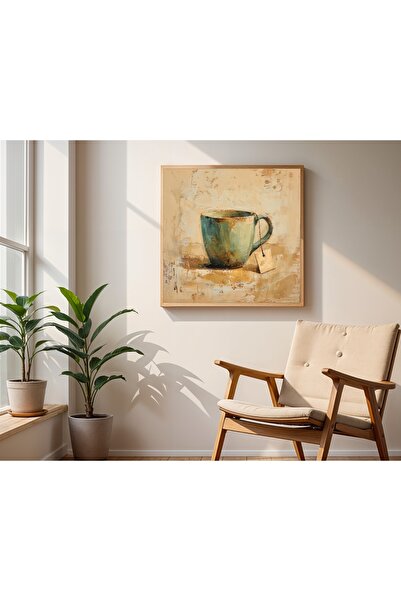 Tuba Decor Tablou pătrat cu rama din lemn