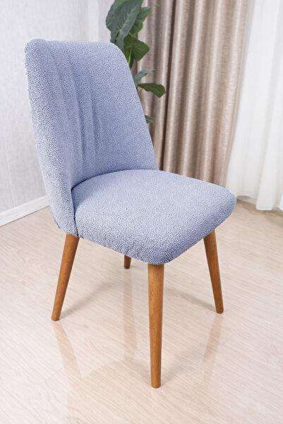 upmall Sandalye Kılıfı-Büyük Oval Likral Kum desen Chair Cover Yıkanabilir La...