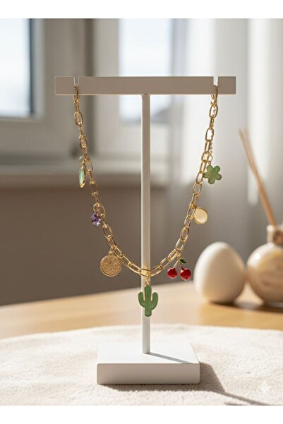 Sâden Collection Marka Model Kolye Meyveli Kaktüs