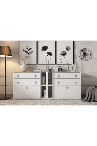 nettrends.net the new trend of shopping Minimalist Modüler Konsol Ünitesi - G...