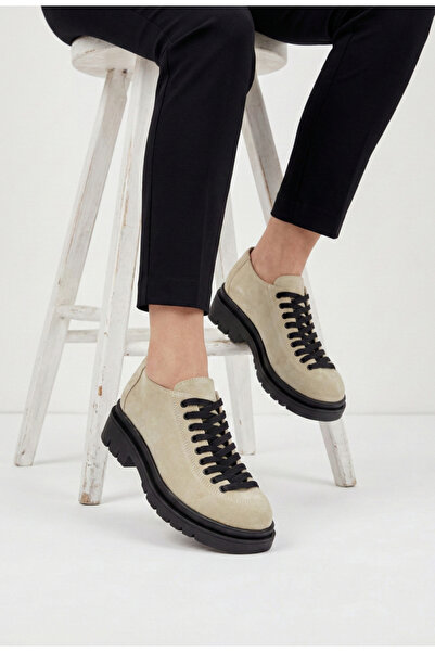 Dasha Women's beige suede Leather 38