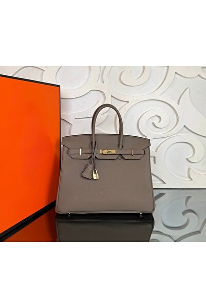 Nobrand 100 Genuine Leather Luxury Women's Handbag 35X27 cm – Premium Model w...