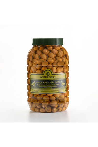 AYVALIK SEPETİ Ayvalık Kırma Yeşil Zeytin (2,5 kg)