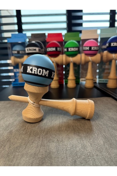 PlayFun KENDAMA 2026 MODEL NOU CAUCIUCATA ALBASTRU