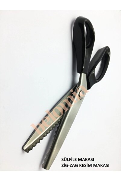 Belomia Home Collection Sülfile Makası Zig-Zag Kesim 23 cm