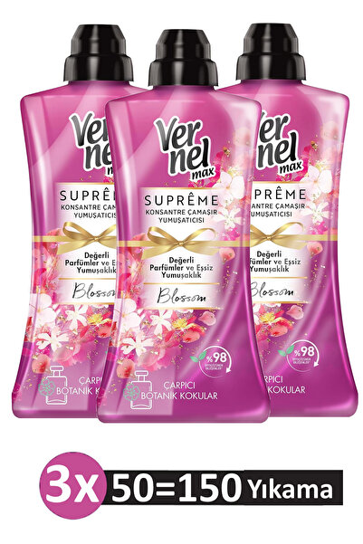 Vernel Max Supreme Blossom 1.2L x 3 Adet