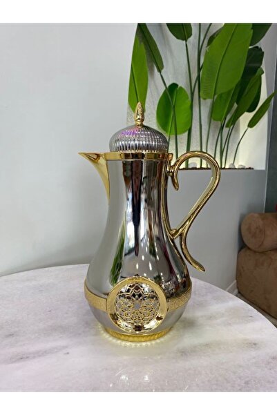 MİMSEGÜN DEKOR 2-Piece Steel Inside Glass Stylish Thermos