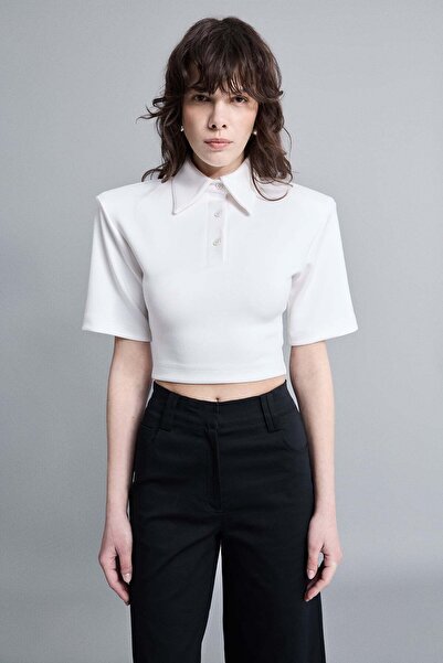 VATKALI Polo Neck Blouse