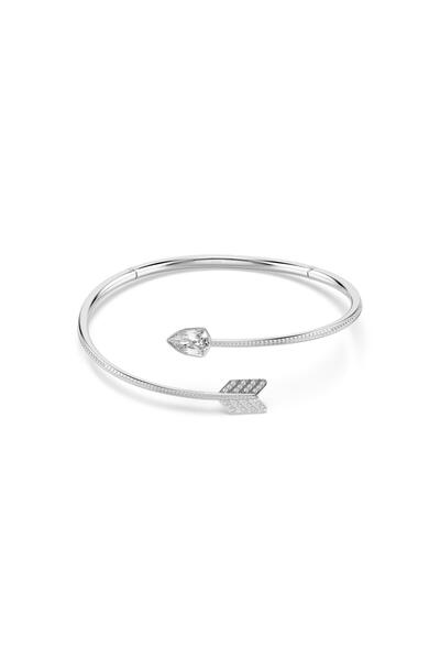 Swarovski Idyllia Gerdanlık, Karışık kesimler, Ok, Beyaz, Rodyum kaplama