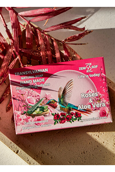 ZENISOF Rose & Aloe Vera Soap