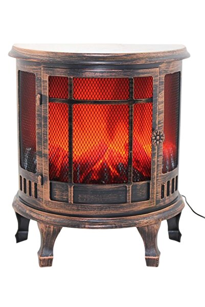 Dünyadan Hediyeler Dekoratif Ledli Şömine Lamba Ayaklı 30x24cm Alk2505