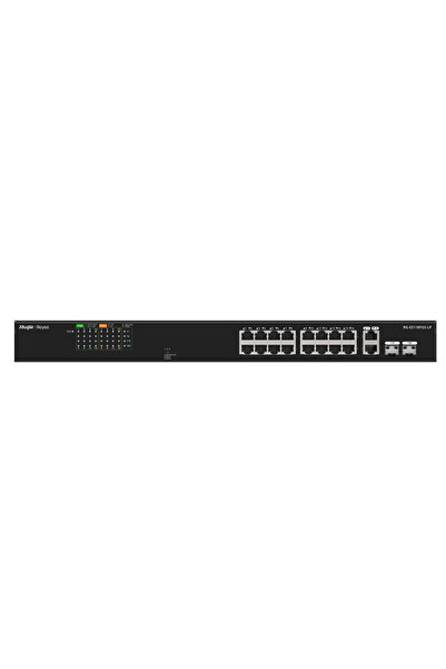 RUIJIE Reyee Rg-Es118Fgs-Lp 16-Port 10/100+2X1Gb Rj45/Sfp (120W) Poe Rackmount S