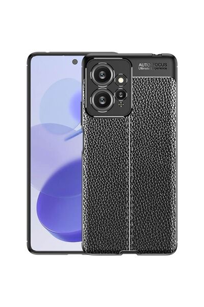 corcishop Redmi Note 12 4g Camera Protected Leather Look Stitched Pattern Pro...