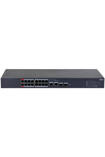 DAHUA Dh-Cs4218-16Et-240 18 Port Mbit 16 Port Poe+ 265W 2Xcombo Uplink Cloud ...